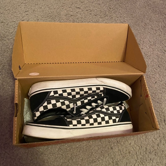 checkered old skool vans - Picture 1 of 6